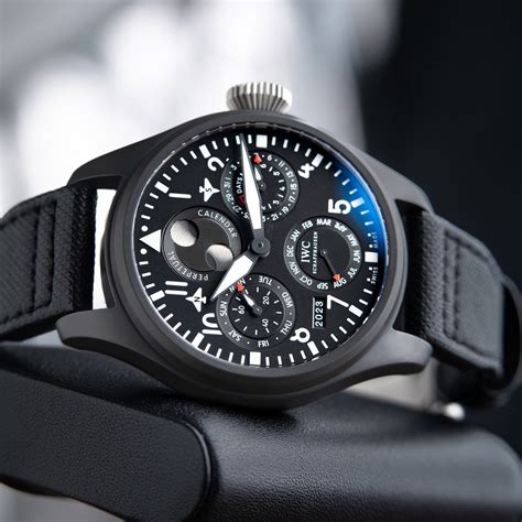 iwc black top gun|iwc top gun perpetual calendar.